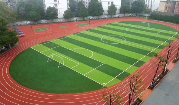 东莞市南城阳光第五小学EPDM塑胶跑道
